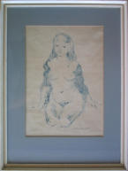 Figure - 17.00 x 23.00 inches - Lithograph