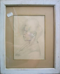 Drawing - 13.00 x 16.25 inches - Pencil