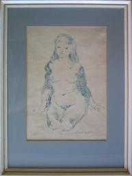 Figure - 17.00 x 23.00 inches - Lithograph