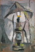 The Lamp - 8.00 x 11.50 inches - Oil on Board