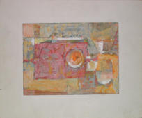 Still Life - 12.00 x 10.00 inches - Tempura on Board