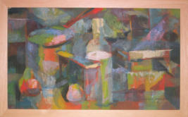 Untitled - 19.75 x 12.25 inches - Oil on Board