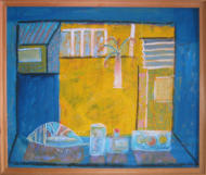 Hot Afternoon - 25.25 x 21.25 inches - Oil on Canvas Panel