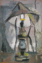 The Lamp - 8.00 x 11.50 inches - Oil on Board