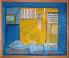 Hot Afternoon - 25.25 x 21.25 inches - Oil on Canvas Panel