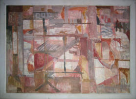 Studio - 42.00 x 31.25 inches - Oil on Board