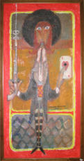 Marksman - 16.25 x 31.50 inches - Oil on Canvas Panel