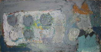 Cowboy - 15.50 x 8.00 inches - Oil on Board