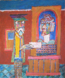 The Letter - 20.00 x 24.00 inches - Oil on Canvas Panel (SOLD)