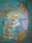 Celebration - 17.25 x 23.50 inches - Oil on Board