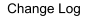 Change Log