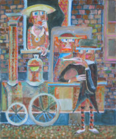 Puffing Billy - 20.00 x 24.00 inches - Oil on Canvas Panel