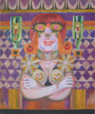 Transvestite - 20.00 x 24.00 inches - Oil on Canvas Panel