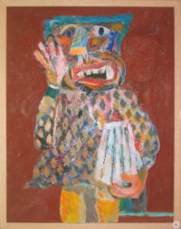 Fyno Harold (Final Herald) - 15.00 x 18.75 inches - Oil on Canvas Panel