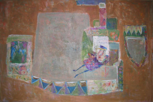 Soliloquy - 36.00 x 24.00 inches - Oil on Board