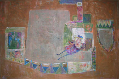 Soliloquy - 36.00 x 24.00 inches - Oil on Board