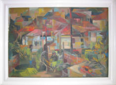 View from Studio - 29.50 x 22.00 inches - Oil on Board