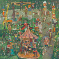 Dr Bennett's Fantasy - 36.50 x 36.50 inches - Oil on Board (SOLD)