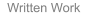 Written Work