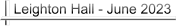 Leighton Hall - June 2023