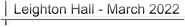 Leighton Hall - March 2022