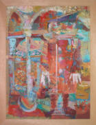 Malvolio - 13.25 x 17.25 inches - Oil on Board