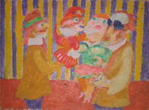 Puppeteer - 20.00 x 15.00 - Oil on Canvas