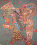 The Chase -  20.0 X 24.0 inches Oil on Canvas Panel