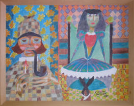 Sherlock Holmes - 18.75 x 15.00 inches - Oil on Canvas Panel